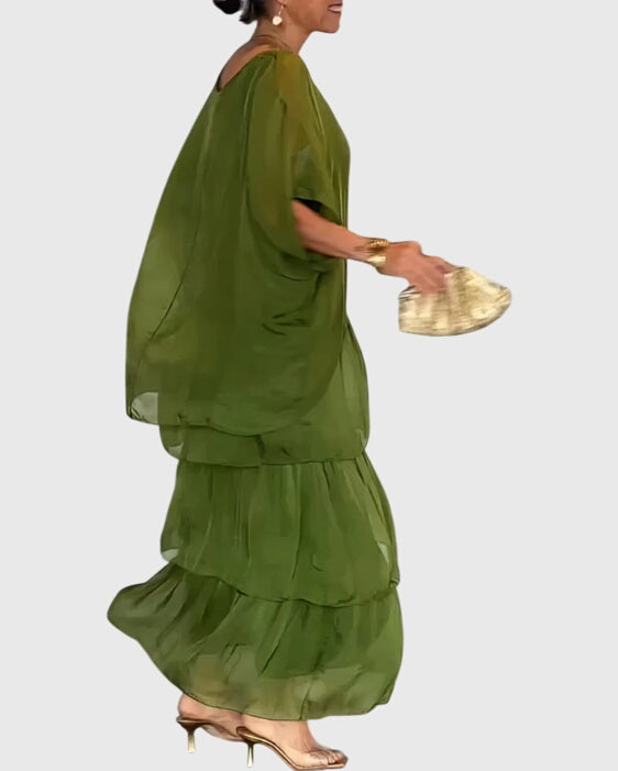 Victoria | Long and Flowing Elegant Dress