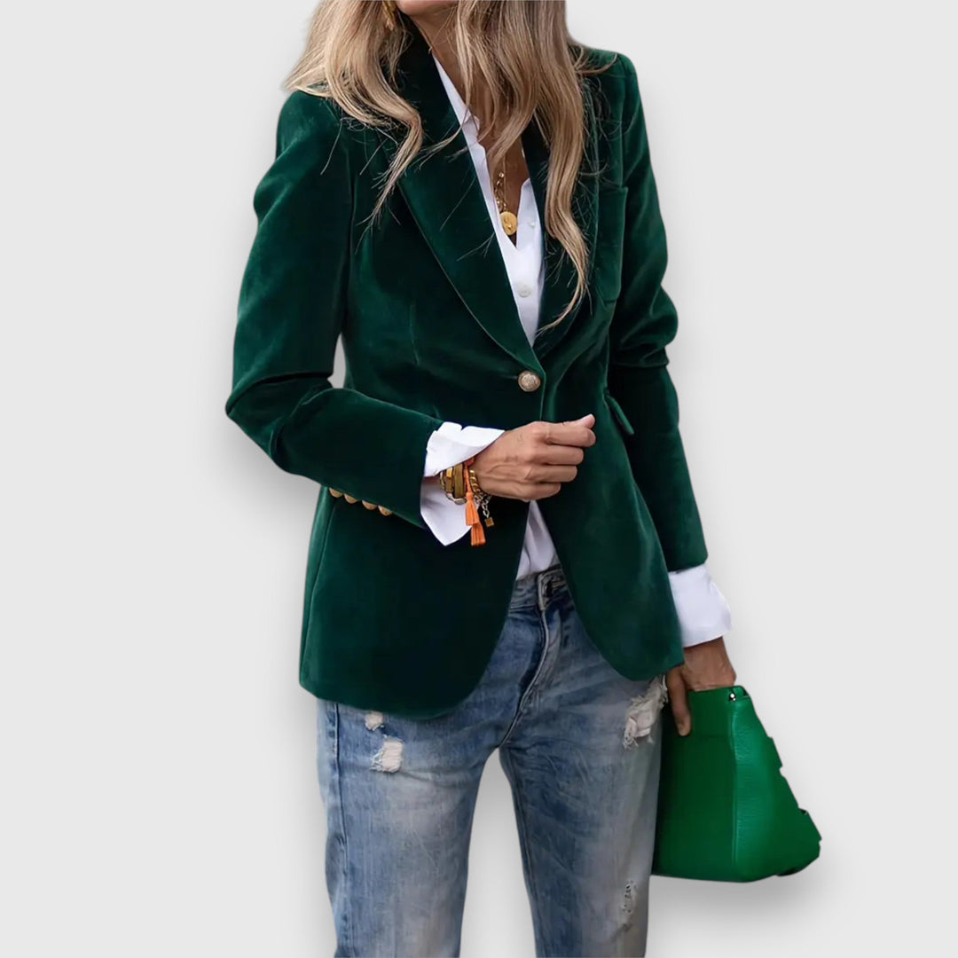 Abbie | Elegant One-Button Blazer