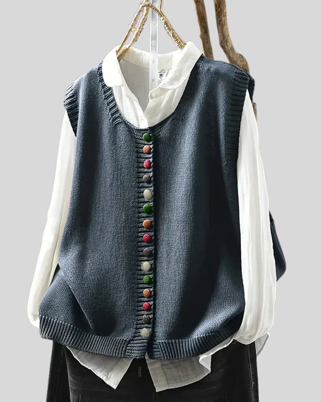 Victoria | Sleeveless Knitted Vest