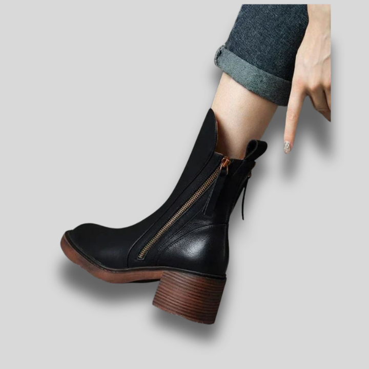 Valorine - Élégantes Bottes En Cuir