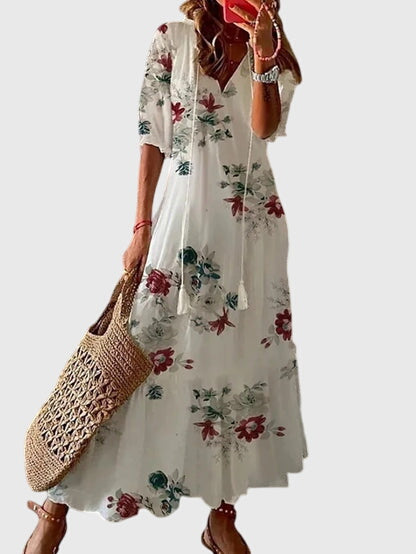 Victoria | Boho Vintage Summer Dress
