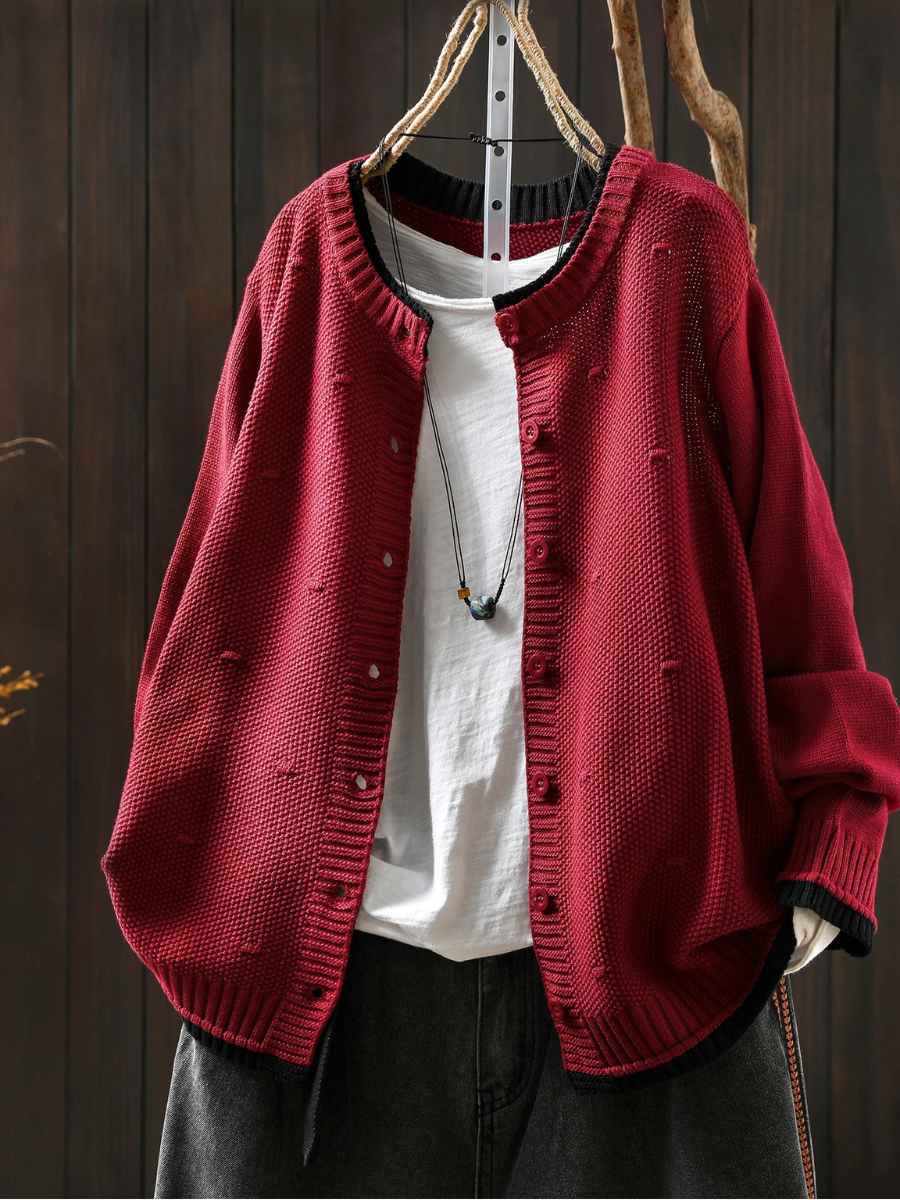 Norde | Textured Cardigan