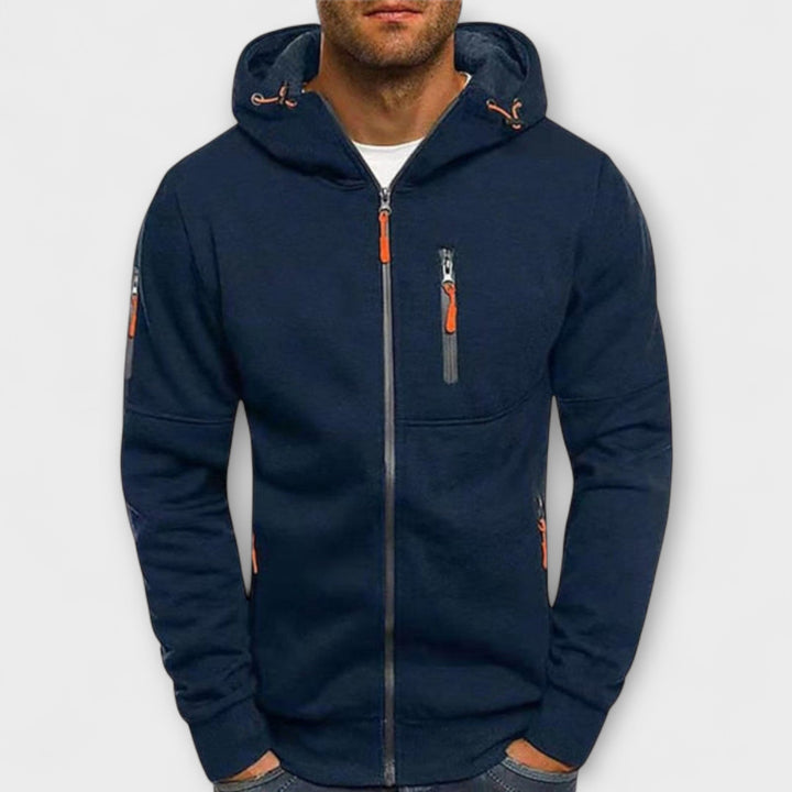 Jasper | Versatile Hooded Zip-Up Jacket