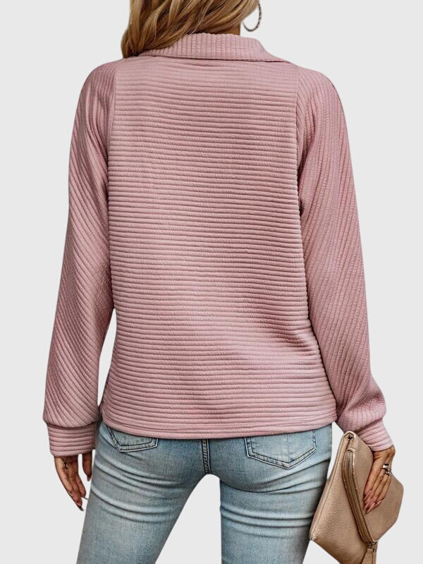 Molly - Elegant Half-Zip Sweater