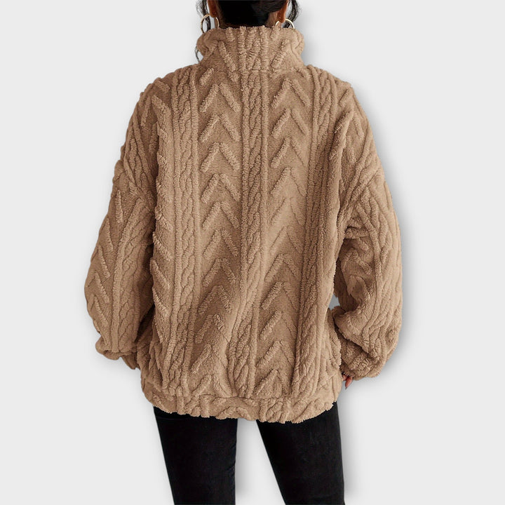 Norde | Braided Zip-Up Pullover