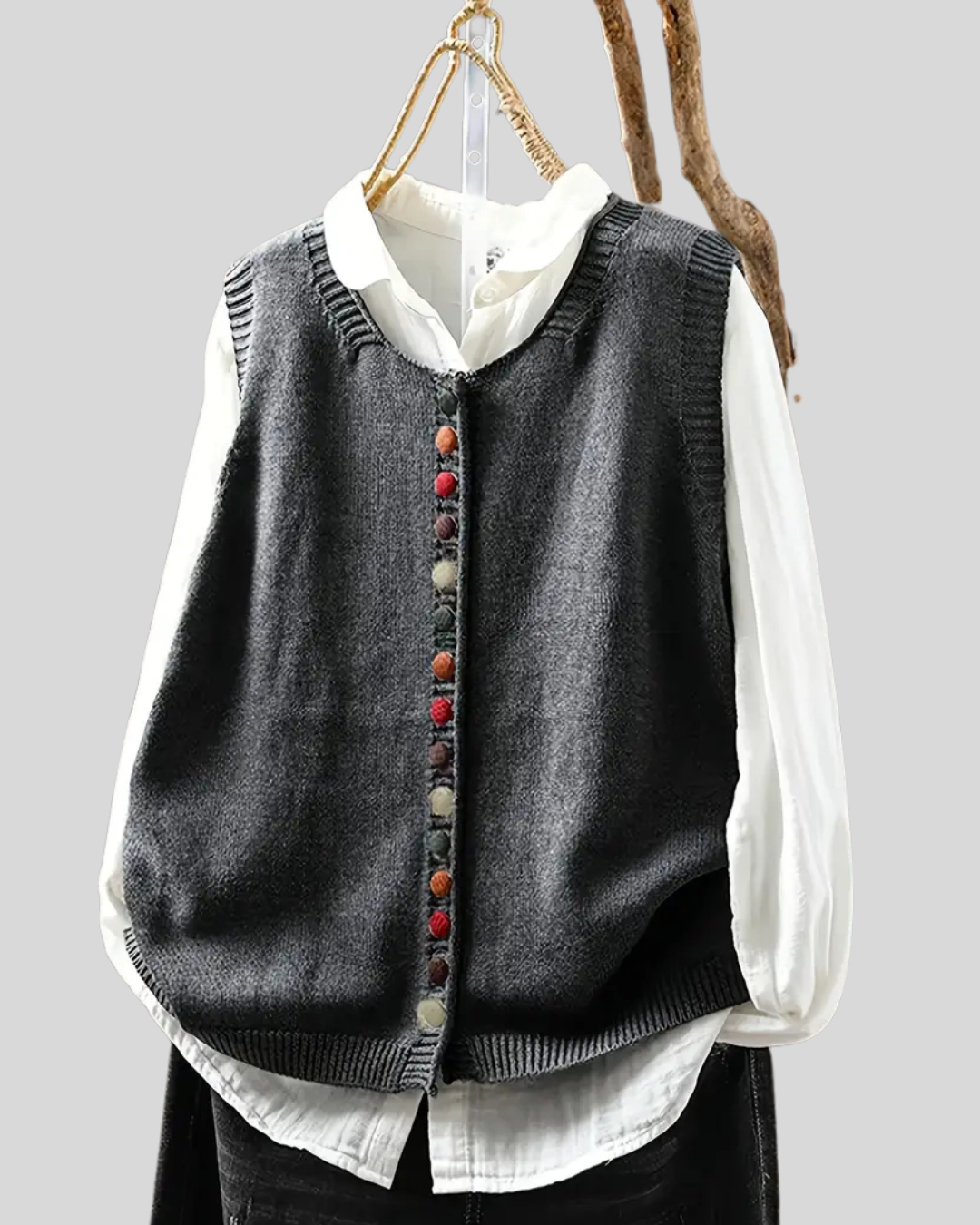 Victoria | Sleeveless Knitted Vest