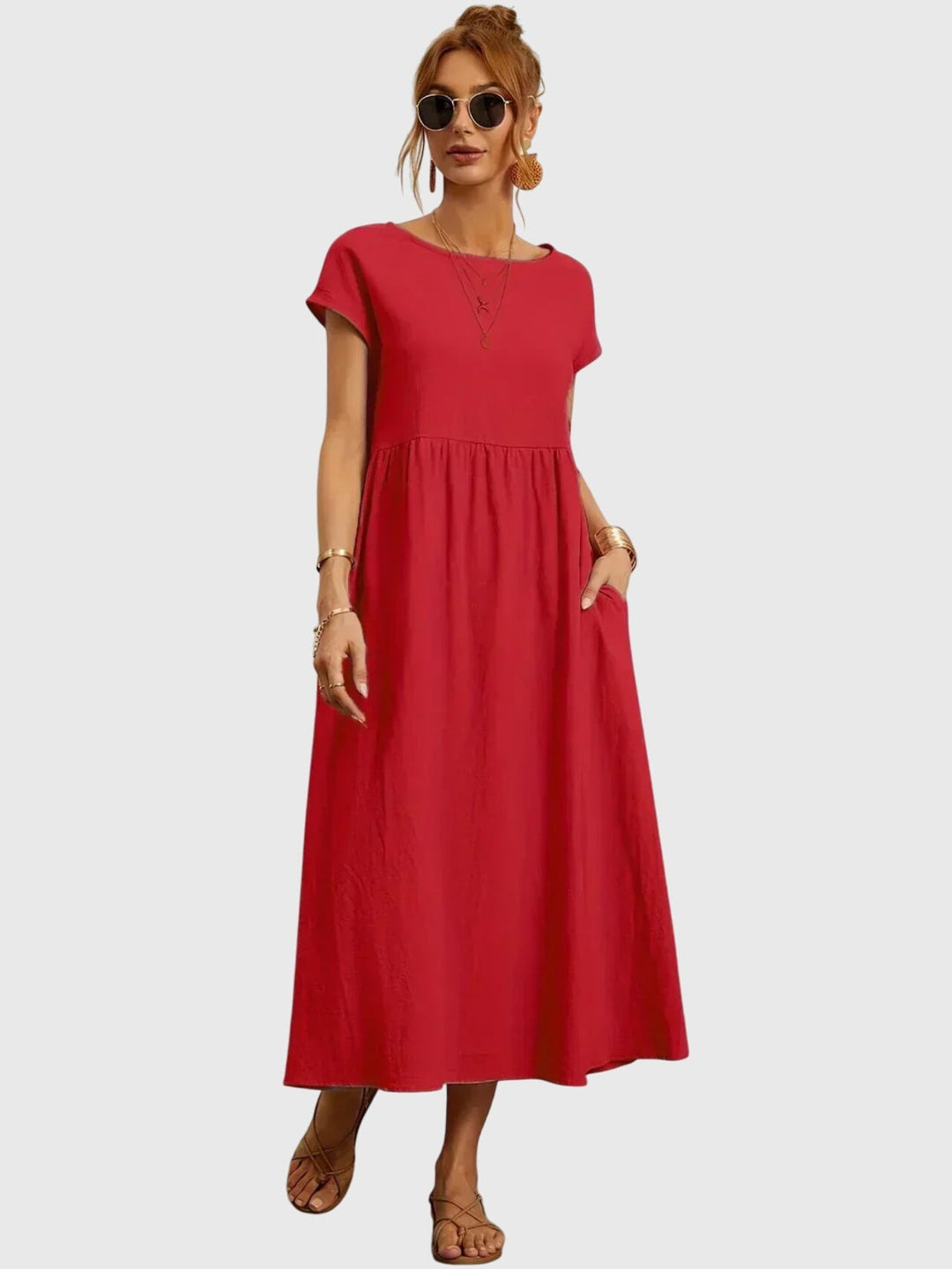 Victoria | Casual Pocket Dress