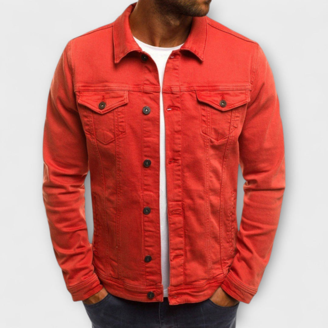 Jaxon | Urban Slim Fit Denim Jacket