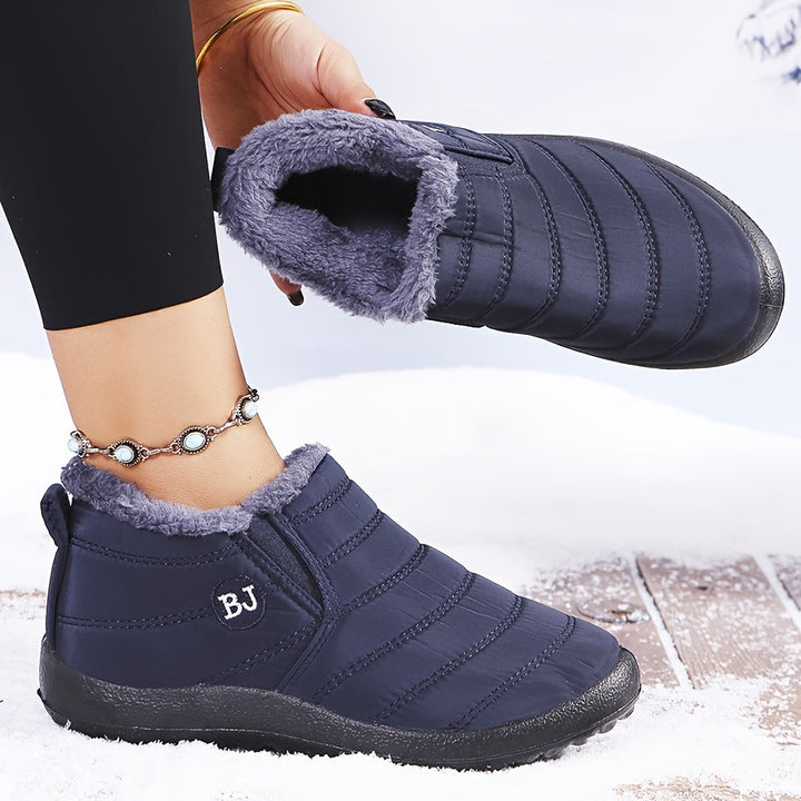 Victoria | Warm Slip-On Winter Boots