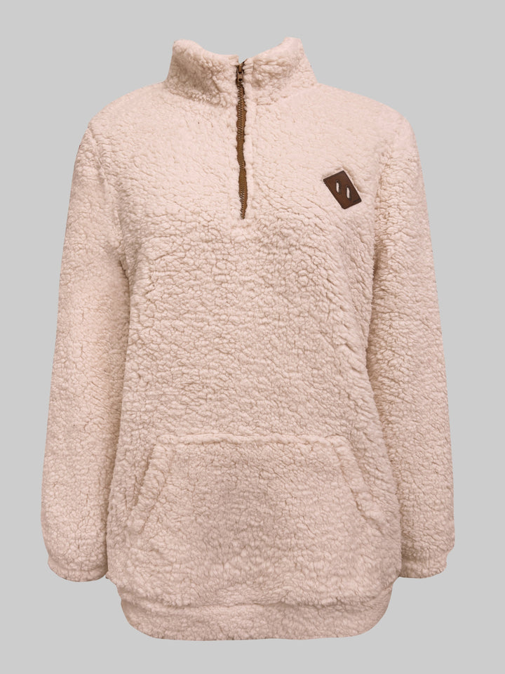 Aviana™ | Teddy Sweater with Zipper