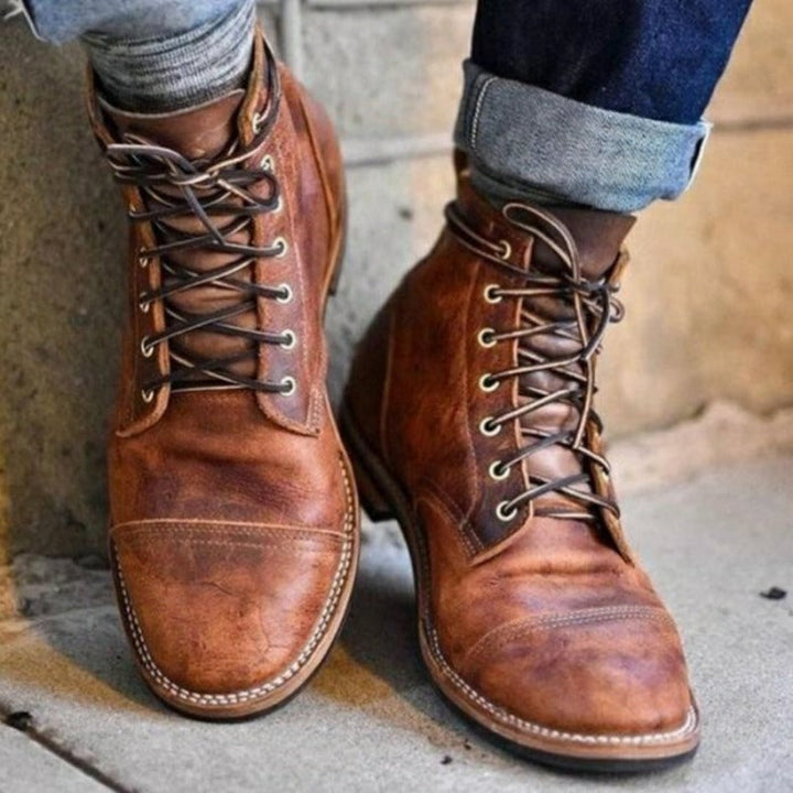 Jason – Robust Leather Boots for Men