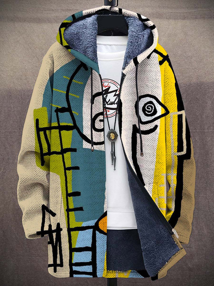 Norde™ | Cosy Zip Hoodie with Artistic Layers