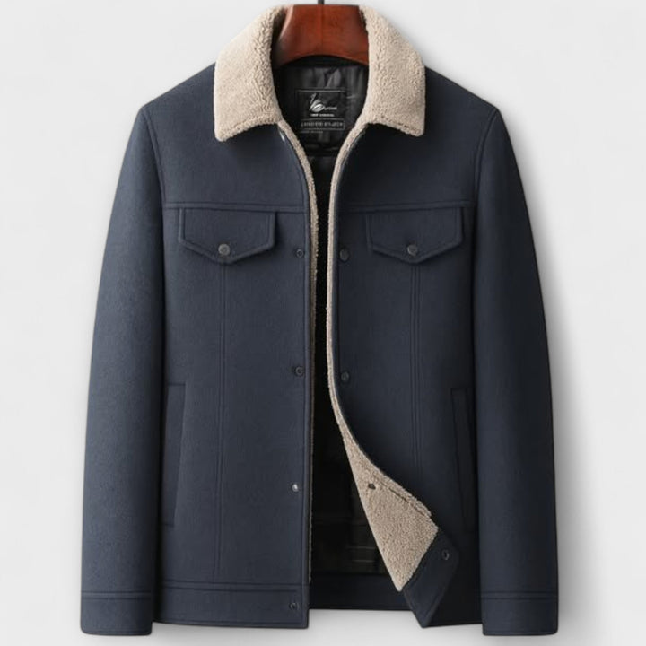 Luca | Luxurious Sherpa Wool Jacket