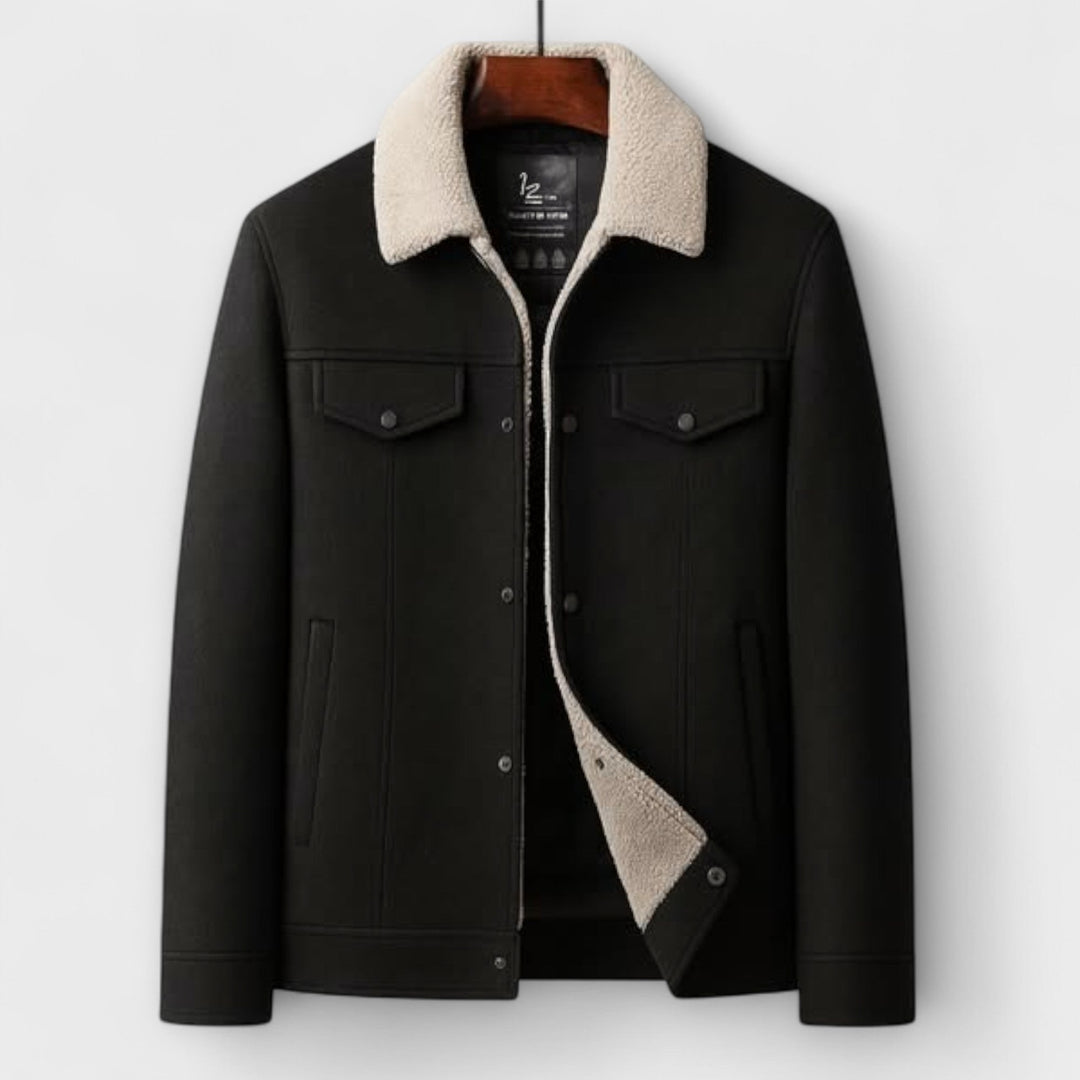Luca | Luxurious Sherpa Wool Jacket