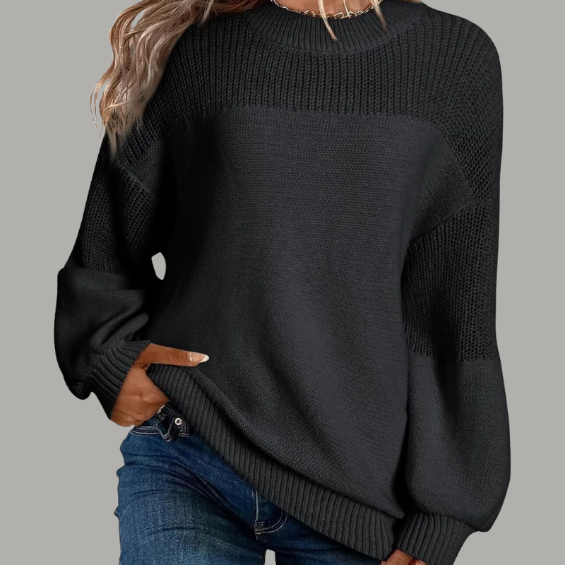 Victoria| loose-fitting knit sweater