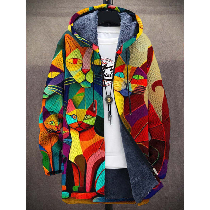 Norde™ | Oversized Graphic Hoodie Coat