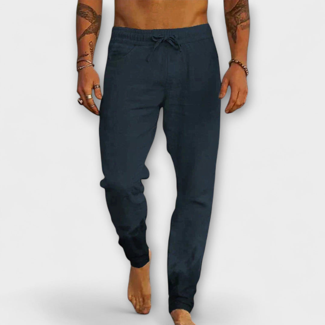Milo | Coastal Linen Trousers