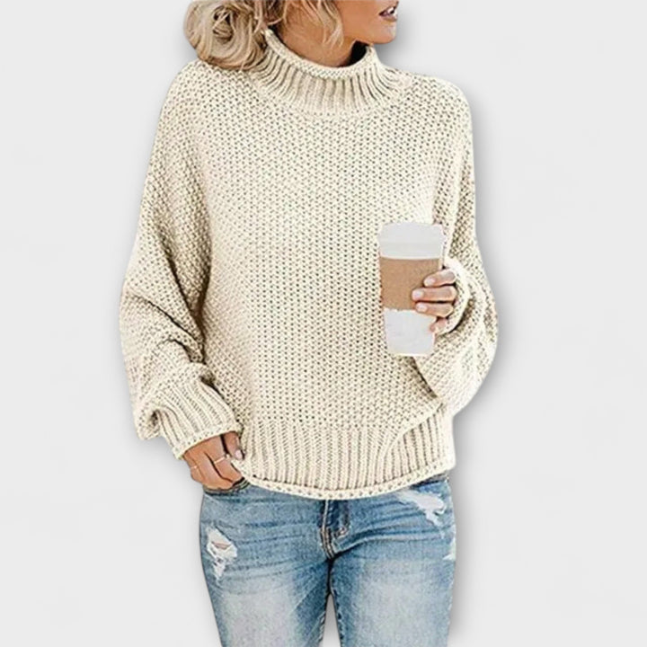 Sadie - Chunky Turtleneck Knit Sweater