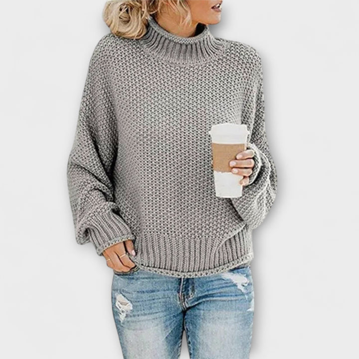 Sadie - Chunky Turtleneck Knit Sweater