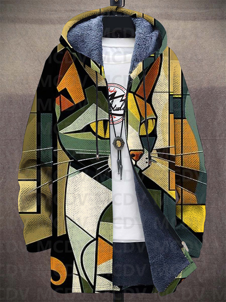 Norde™ | Patchwork-Inspired Hooded Coat
