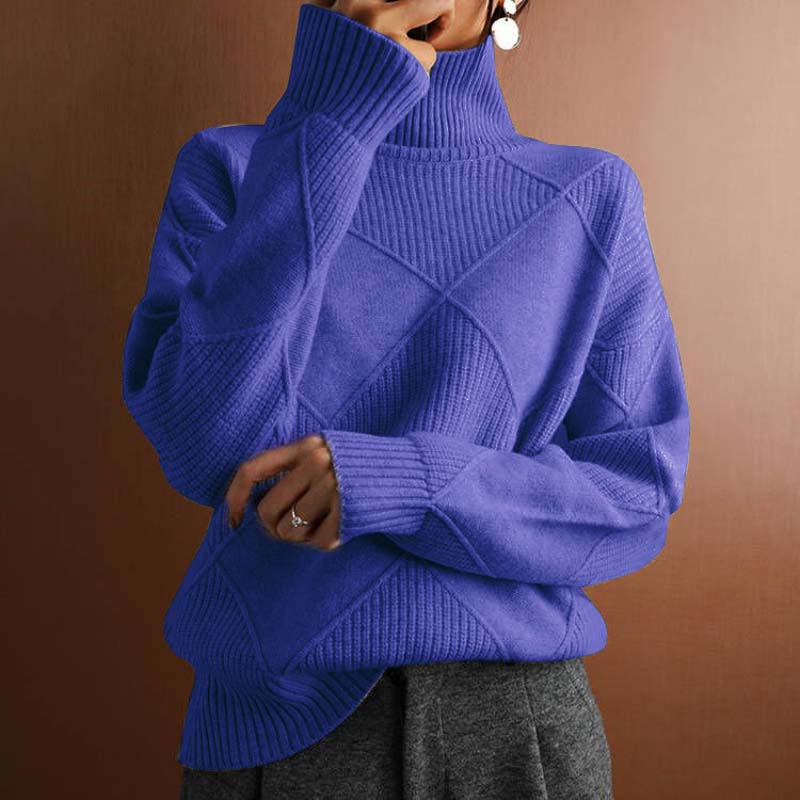 Norde | Textured Turtleneck Knit Sweater