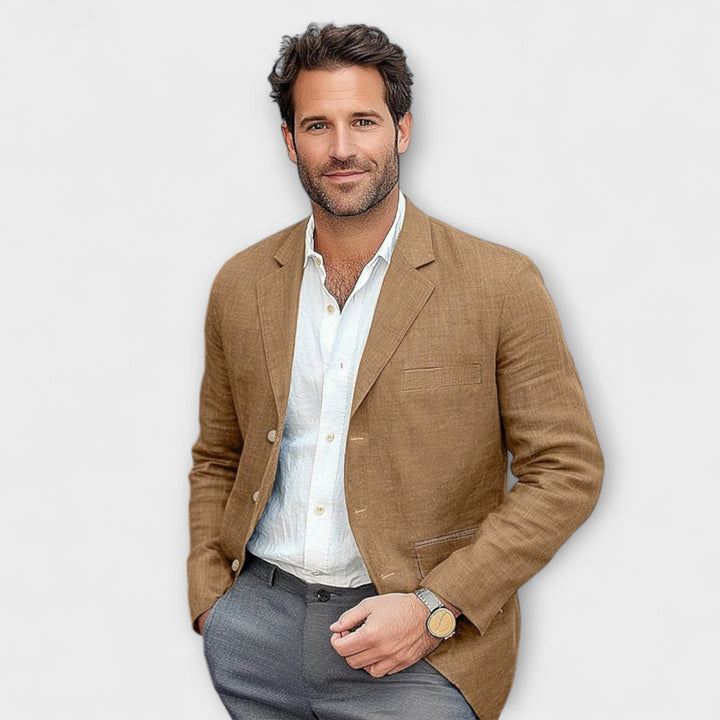 Luca | Summer Linen Breeze Jacket