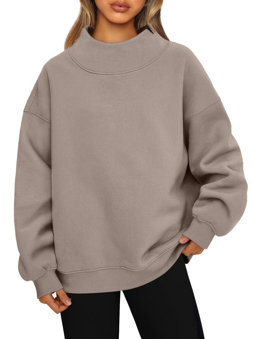 Norde | Essential High Collar Sweatshirt