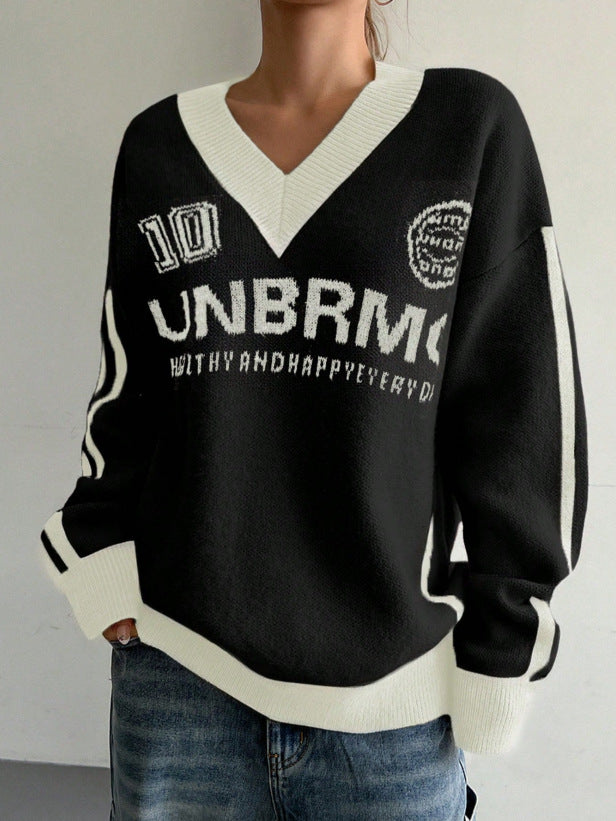 Norde | Urban Varsity Knit Sweater