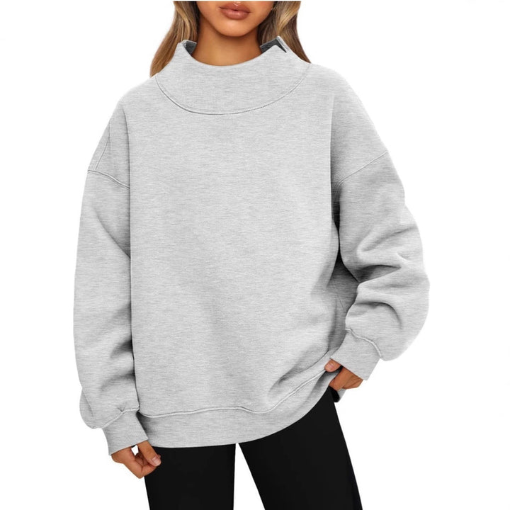 Norde | Essential High Collar Sweatshirt