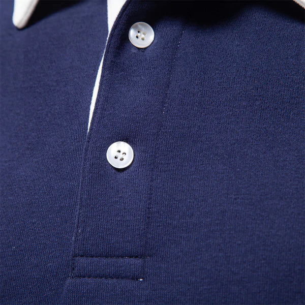 Sem | Long-Sleeve Polo Sweater