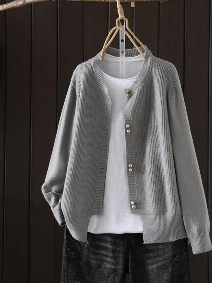 Norde | Pearl-Button Cardigan