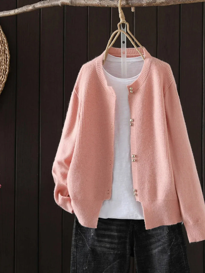 Norde | Pearl-Button Cardigan