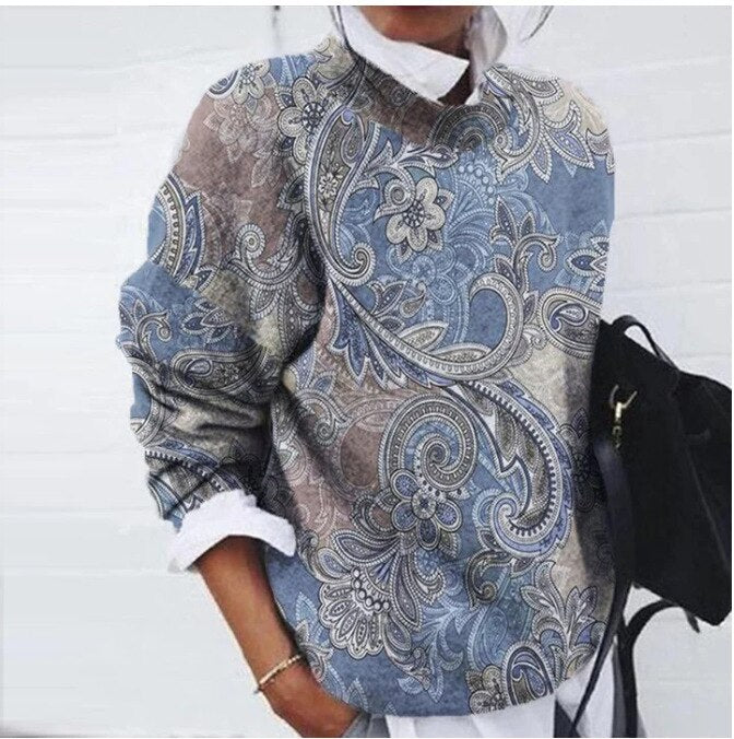Norde | Trendy Floral Sweater