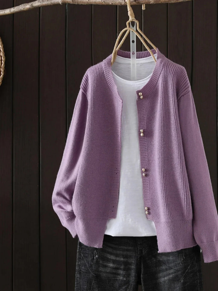 Norde | Pearl-Button Cardigan