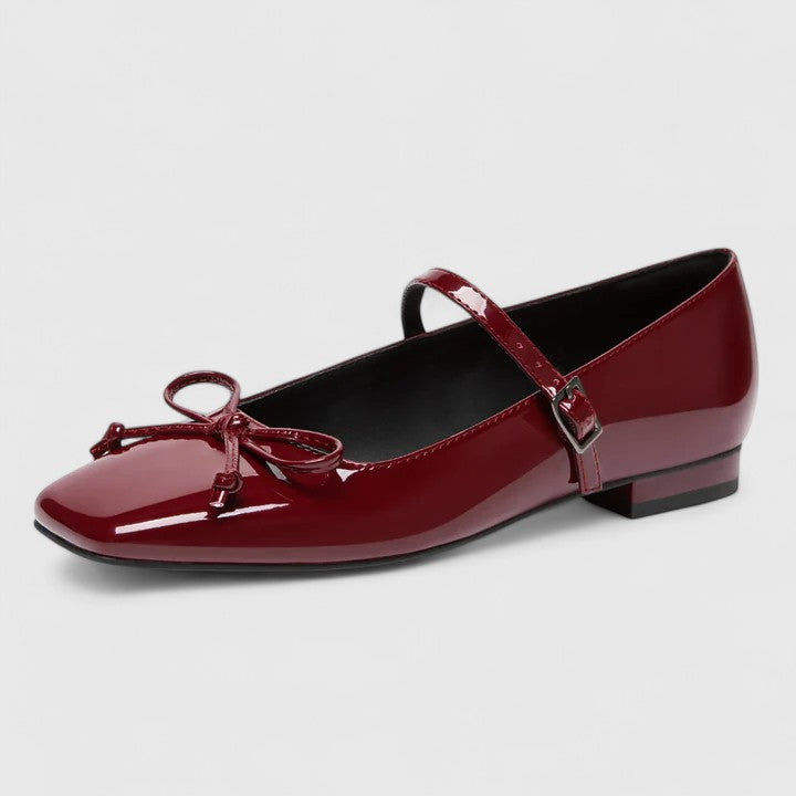 Victoria | Orthopedic Square Toe Ballet Flats Shoes