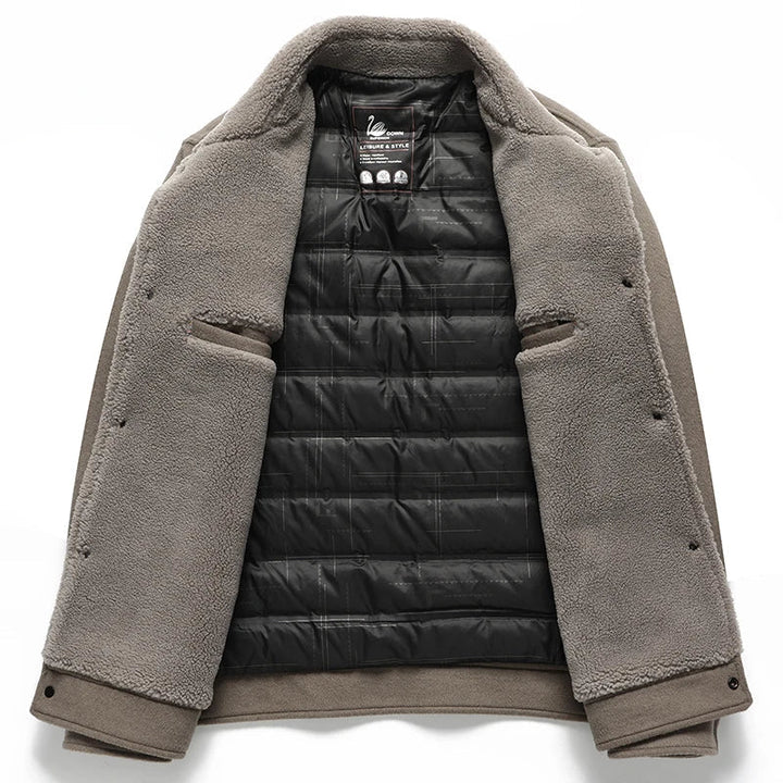 Luca | Luxurious Sherpa Wool Jacket
