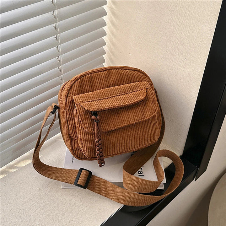 1+1 FREE | Piper -  Premium Corduroy Crossbody Bag