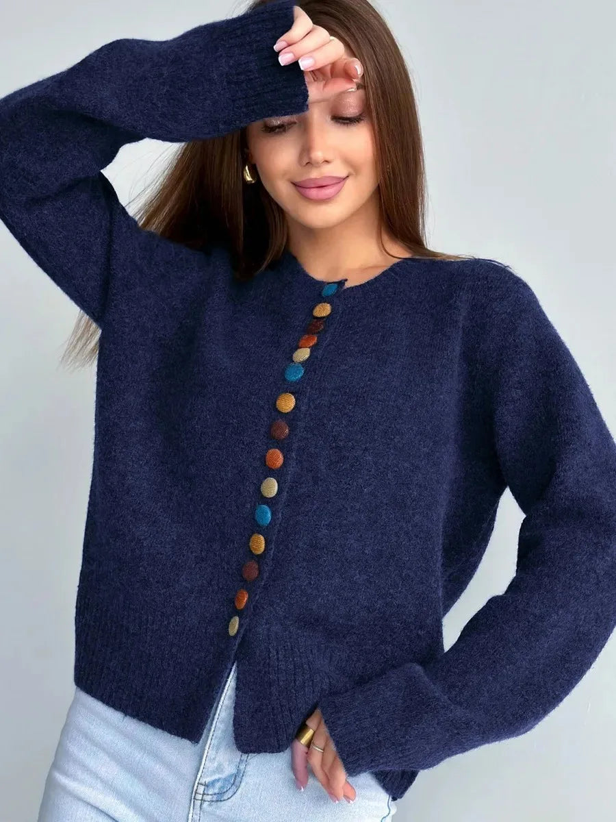 Norde | Button-Accent Cardigan