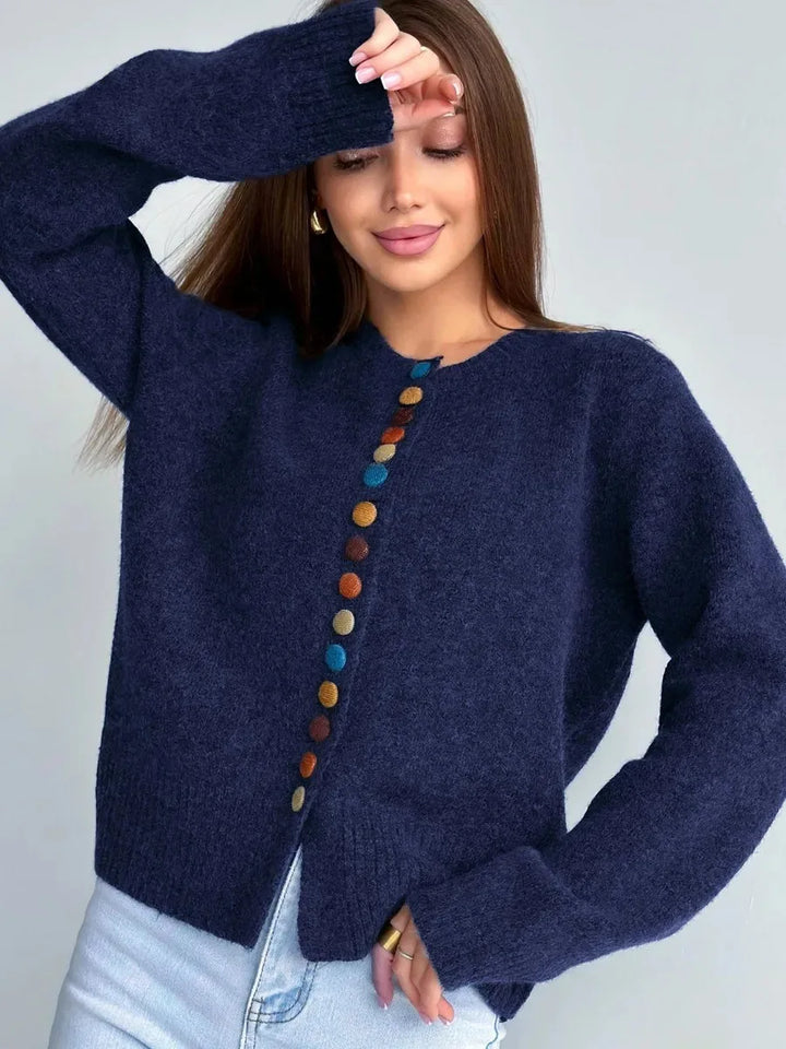 Norde | Button-Accent Cardigan