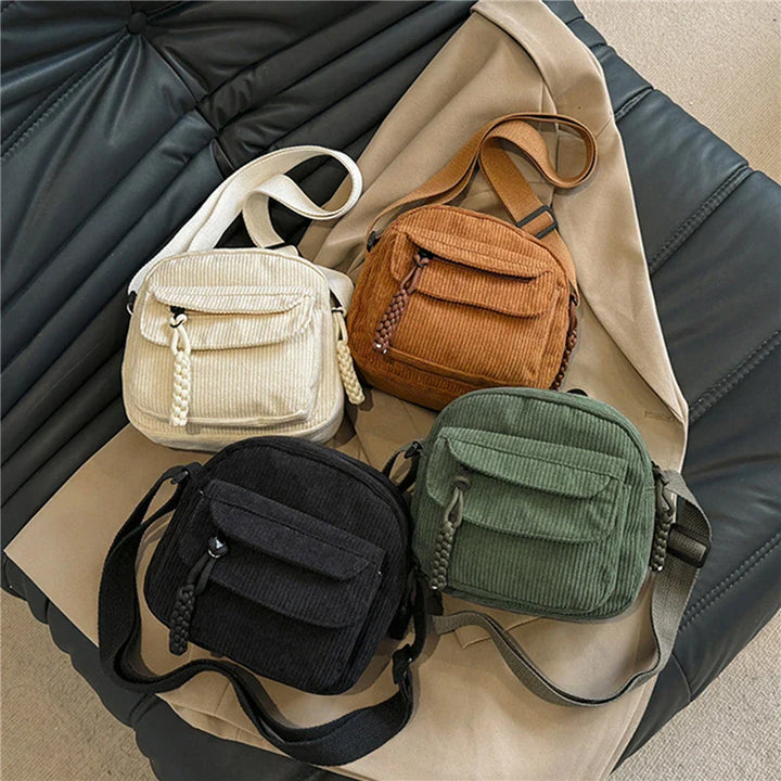 1+1 FREE | Piper -  Premium Corduroy Crossbody Bag