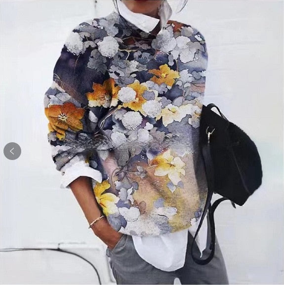 Norde | Trendy Floral Sweater
