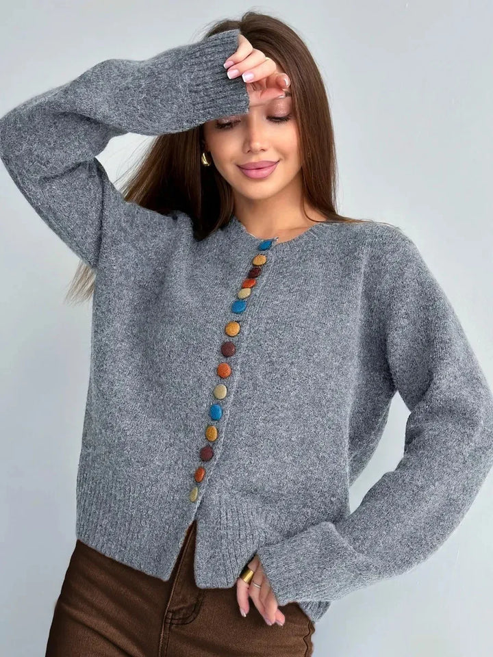 Norde | Button-Accent Cardigan