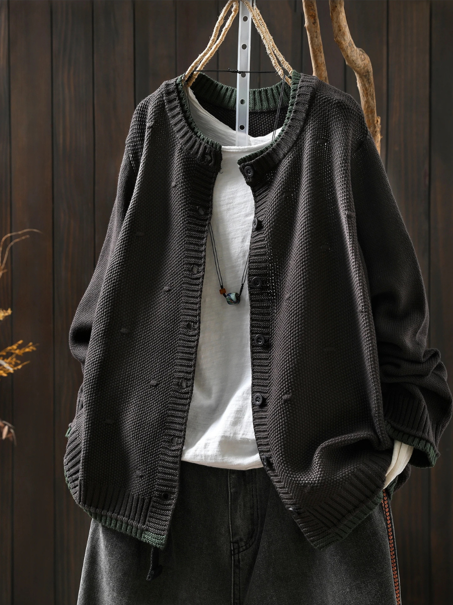 Norde | Textured Cardigan