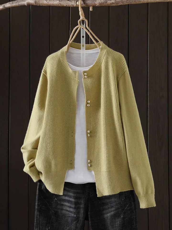Norde | Pearl-Button Cardigan