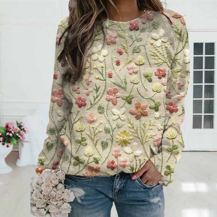 Norde | Floral Pattern Pullover for Women