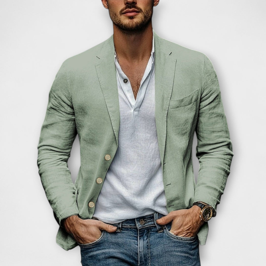 Luca | Summer Linen Breeze Jacket