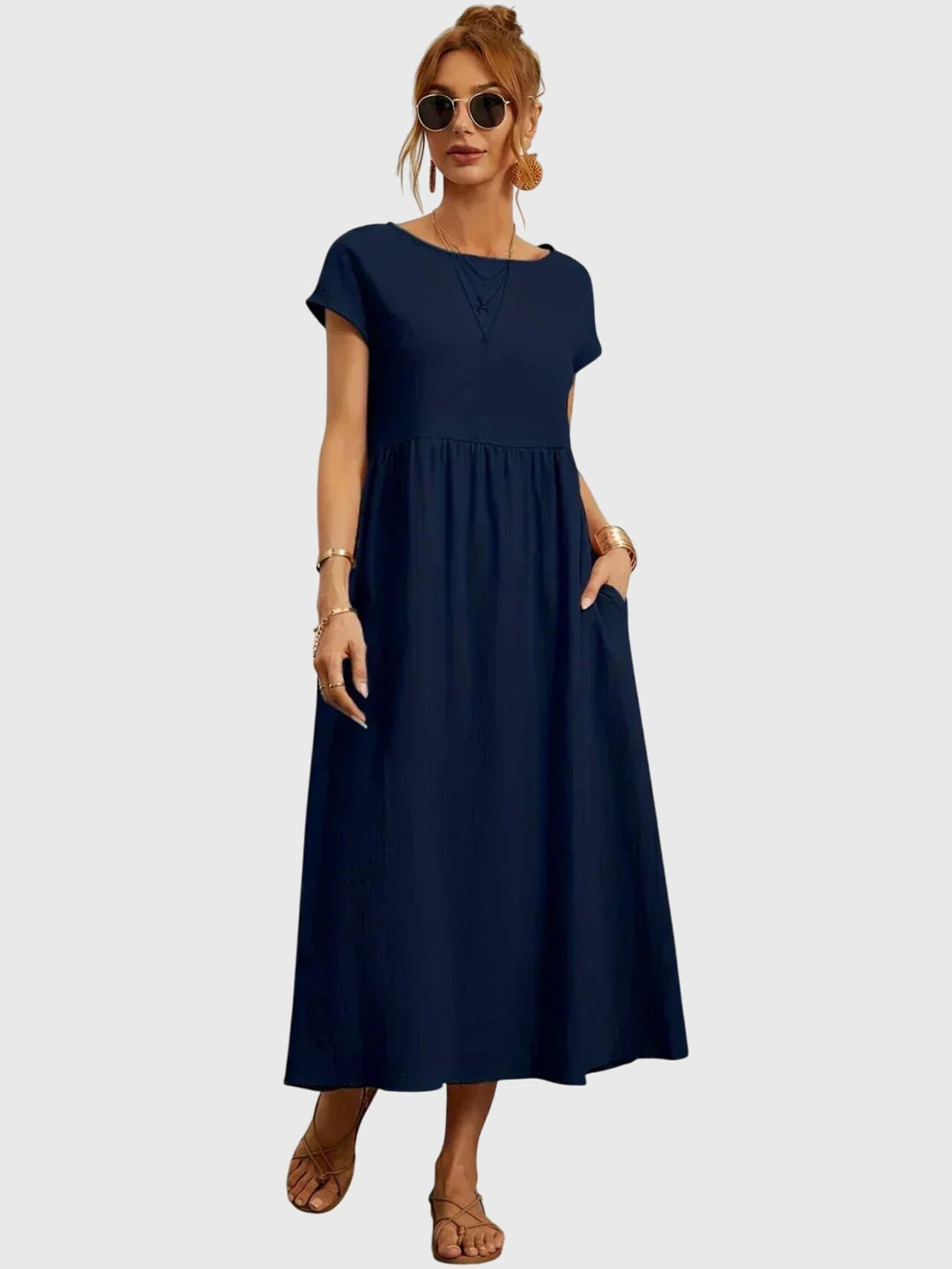 Victoria | Casual Pocket Dress