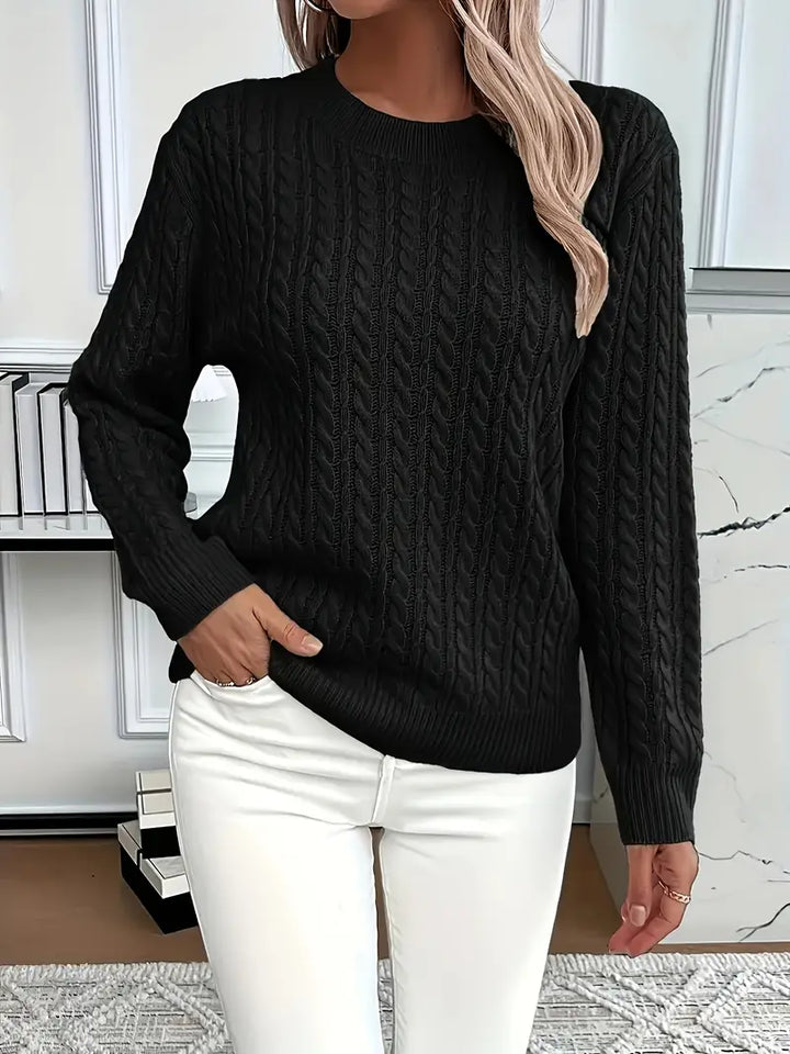 Lila – Cable Knit Sweater