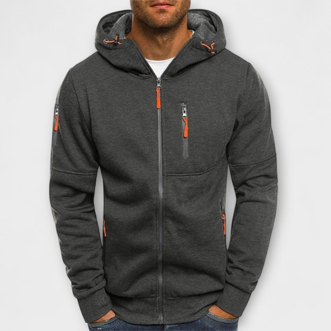 Jasper | Versatile Hooded Zip-Up Jacket