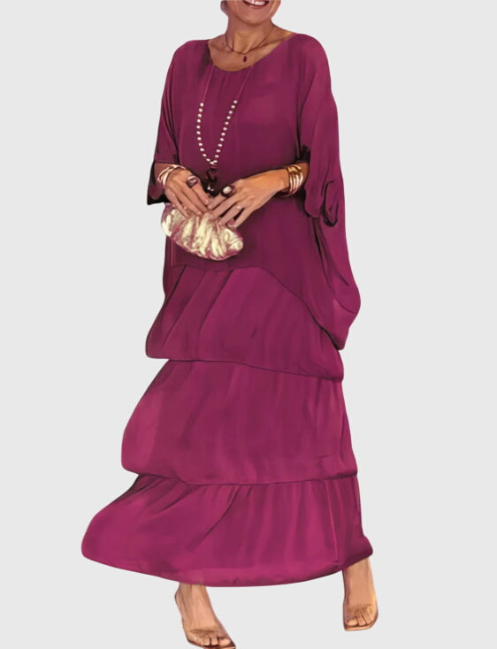 Victoria | Long and Flowing Elegant Dress